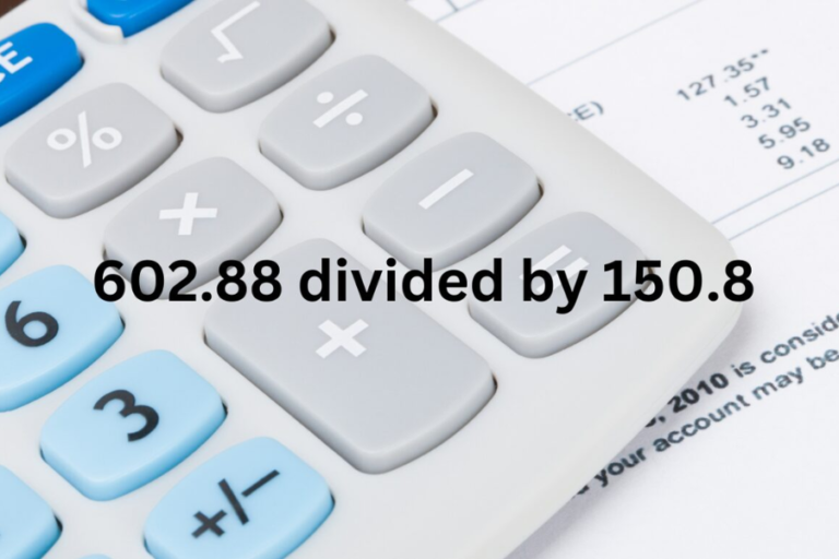 602.88 divided by 150.8